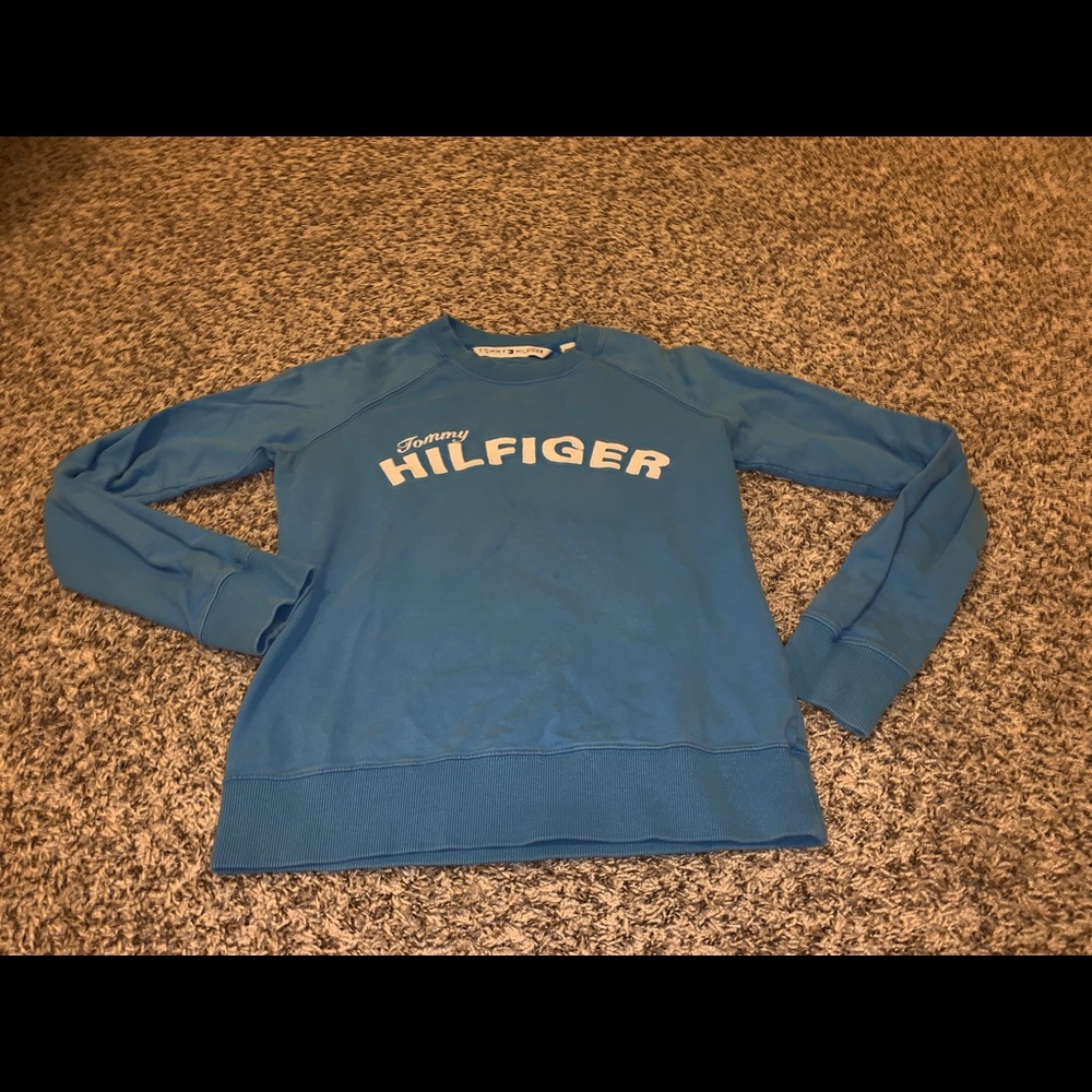 Tommy Hilfiger Women’s Blue Sweatshirt Size XS